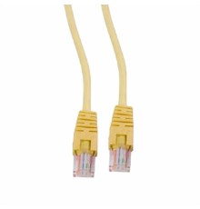 Кабель Cablexpert Патч-корд UTP Cablexpert PP12-3M/Y  кат.5e, 3м, литой, многожильный (желтый) {150}