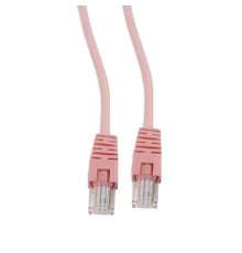 Кабель Cablexpert Патч-корд UTP Cablexpert PP12-3M/RO   кат.5e, 3м, литой, многожильный (розовый)