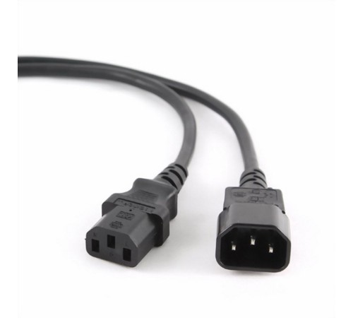 Кабель Cablexpert Кабель питания сист.блок-монитор Cablexpert PC-189-15, 4.5м, C13-C14, 6А, Сечение провода: 0,5 мм2, черный, с заземлением {55} (008150) Кабель Cablexpert Кабель питания сист.блок-монитор Cablexpert PC-189-15, 4.5м, C13-C14, 6А, Сечение провода: 0,5 мм2, черный, с заземлением {55} (008150)