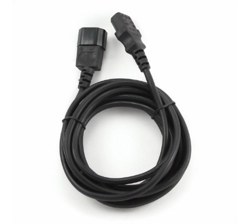 Кабель Cablexpert Кабель питания сист.блок-монитор Cablexpert PC-189-15, 4.5м, C13-C14, 6А, Сечение провода: 0,5 мм2, черный, с заземлением {55} (008150) Кабель Cablexpert Кабель питания сист.блок-монитор Cablexpert PC-189-15, 4.5м, C13-C14, 6А, Сечение провода: 0,5 мм2, черный, с заземлением {55} (008150)