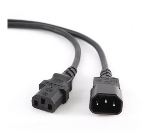 Кабель питания Cablexpert PC-189-1-3M, C13-C14, 3x1.0мм2, 16А, с заземлением, 3м, черный, пакет (PC-189-1-3M) Кабель питания Cablexpert PC-189-1-3M, C13-C14, 3x1.0мм2, 16А, с заземлением, 3м, черный, пакет (PC-189-1-3M)