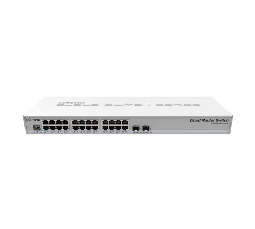 Коммутатор MikroTik CRS326-24G-2S+RM 24G 2SFP+ управляемый