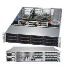 Сервер SuperMicro SYS-6029P-WTRT 2x4210R 2x32Gb 12x1Tb 7.2K 3.5" SATA 2x512Gb M.2 SSD C622 10G 2P+10G 2P SFP+ 2x1200W