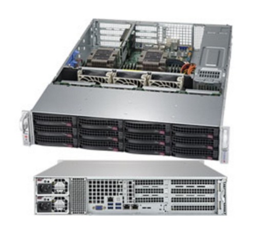 Сервер SuperMicro SYS-6029P-WTRT 2x4210R 2x32Gb 12x1Tb 7.2K 3.5" SATA 2x512Gb M.2 SSD C622 10G 2P+10G 2P SFP+ 2x1200W Сервер SuperMicro SYS-6029P-WTRT 2x4210R 2x32Gb 12x1Tb 7.2K 3.5" SATA 2x512Gb M.2 SSD C622 10G 2P+10G 2P SFP+ 2x1200W
