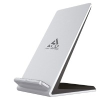 Зарядное устройство ACD БЗУ (ACD-W102S-F1S) 10Вт, беспроводная Qi, 2-катушки с QC, 5В/2А ; 9В/1,8А RTL