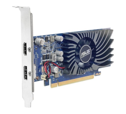 Видеокарта Asus PCI-E GT1030-2G-BRK nVidia GeForce GT 1030 2048Mb 64bit GDDR5 1228/6008/HDMIx1/DPx1/HDCP Ret low profile Видеокарта Asus PCI-E GT1030-2G-BRK nVidia GeForce GT 1030 2048Mb 64bit GDDR5 1228/6008/HDMIx1/DPx1/HDCP Ret low profile