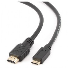 Кабель Cablexpert Кабель HDMI-miniHDMI Cablexpert CC-HDMI4C-10, 19M/19M, 3.0м, v1.4, 3D, Ethernet, черный, позол.разъемы, экран, пакет