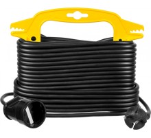 Удлинитель силовой Stayer 55014-15_z01 2x0.75кв.мм 1розет. 15м ПВС пласт.рамка черный