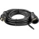 Удлинитель силовой Stayer 55026-10 3x1.5кв.мм 1розет. 10м КГ без катушки черный