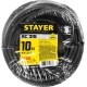 Удлинитель силовой Stayer 55026-10 3x1.5кв.мм 1розет. 10м КГ без катушки черный
