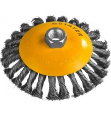 Щетка дисковая по мет. Stayer 35135-125 d=125мм (угловые шлифмашины)