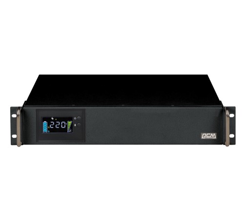Источник бесперебойного питания Powercom King Pro RM KIN-1000AP 800Вт 1000ВА черный Источник бесперебойного питания Powercom King Pro RM KIN-1000AP 800Вт 1000ВА черный