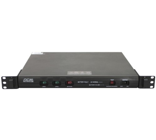 Источник бесперебойного питания Powercom King Pro RM KIN-1000AP 800Вт 1000ВА черный Источник бесперебойного питания Powercom King Pro RM KIN-1000AP 800Вт 1000ВА черный