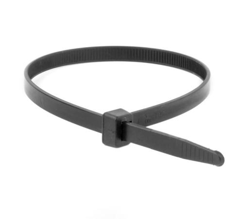 Хомут P6.6 стандартный, черный 12,4x530 DKC 25337SR