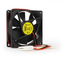 Вентилятор Gembird FANCASE-4 80x80x25, втулка, 4 pin Molex, провод 30 см