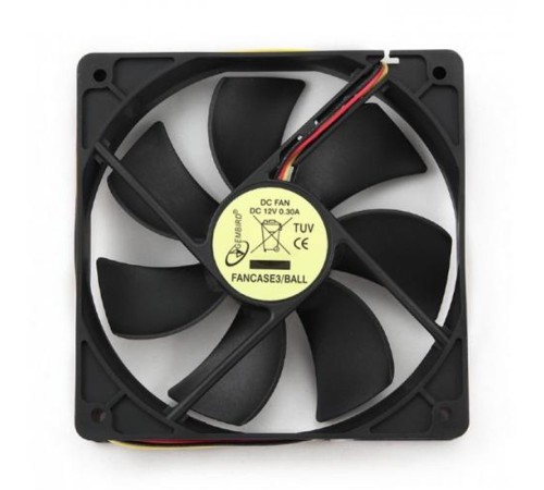 Вентилятор Gembird FANCASE3/BALL 120x120x25, подшипник, 3 pin, провод 30 см , OEM {80} (033350) Вентилятор Gembird FANCASE3/BALL 120x120x25, подшипник, 3 pin, провод 30 см , OEM {80} (033350)