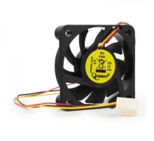Вентилятор Gembird D50BM-12AS 50x50x10, подшипник, 3 pin, провод 25 см {400}