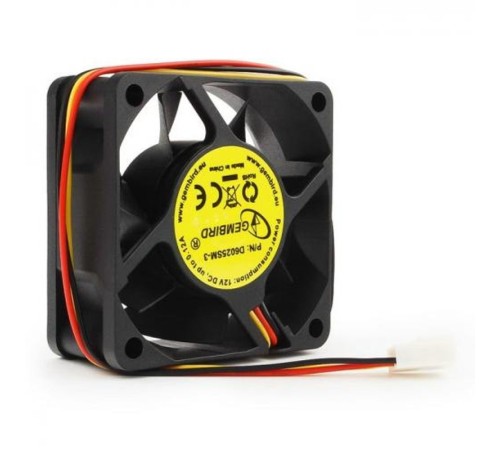 Вентилятор Gembird D6025SM-3 60x60x25, втулка, 3 pin, провод 25 см , OEM {100} Вентилятор Gembird D6025SM-3 60x60x25, втулка, 3 pin, провод 25 см , OEM {100}