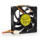 Вентилятор Gembird D7015SM-3 70x70x15, втулка, 3 pin, провод 25 см {100}