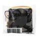 Вентилятор Gembird D40BM-12A 40x40x10, подшипник, 3 pin, провод 7 см {400} (058599)