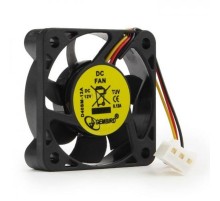 Вентилятор Gembird D40SM-12A 40x40x10, втулка, 3 pin, 7см {400} (012263)