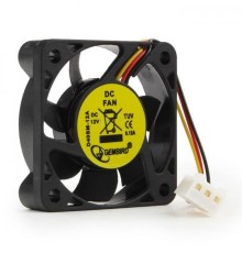 Вентилятор Gembird D40SM-12A 40x40x10, втулка, 3 pin, 7см {400} (012263)
