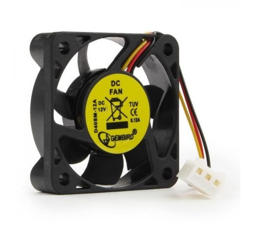 Вентилятор Gembird D40SM-12A 40x40x10, втулка, 3 pin, 7см {400} (012263) Вентилятор Gembird D40SM-12A 40x40x10, втулка, 3 pin, 7см {400} (012263)