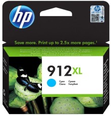 Картридж струйный HP 912XL 3YL81AE голубой (825стр.) для HP OfficeJet 801x/802x