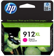 Картридж струйный HP 912XL 3YL82AE пурпурный (825стр.) для HP OfficeJet 801x/802x
