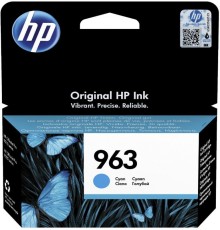 Картридж струйный HP 963 3JA23AE голубой (700стр.) для HP OfficeJet Pro 901x/902x/HP