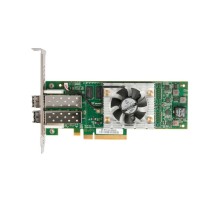 Контроллер Qlogic QLE2672-CK 16Gb Dual Port FC HBA x8 PCIe LC multi-mode optic активное охлаждение