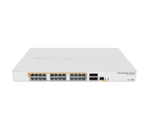 Коммутатор MikroTik CRS328-24P-4S+RM 24G 4SFP+ 24PoE+ 450W управляемый