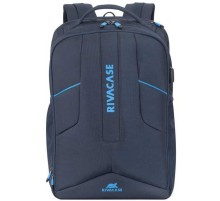 Рюкзак для ноутбука 17.3" Riva 7861 темно-синий полиэстер (7861 BLUE)
