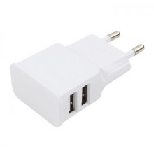 Адаптер питания Cablexpert MP3A-PC-11 5V 2.1A 2xUSBA Белый