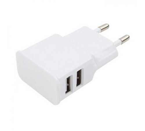 Адаптер питания Cablexpert MP3A-PC-11 5V 2.1A 2xUSBA Белый Адаптер питания Cablexpert MP3A-PC-11 5V 2.1A 2xUSBA Белый