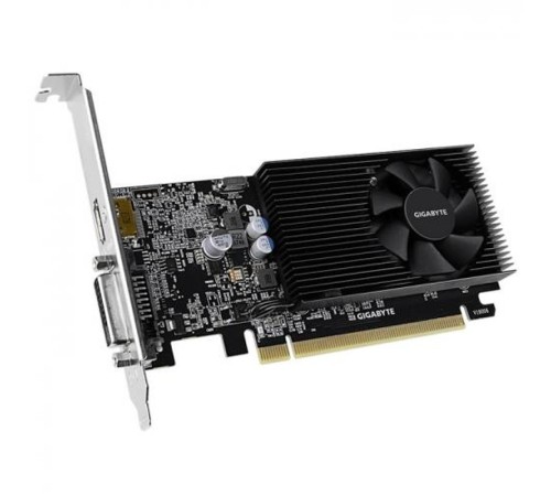 Видеокарта Gigabyte PCI-E GV-N1030D4-2GL nVidia GeForce GT 1030 2048Mb 64bit DDR4 1177/2100 DVIx1/HDMIx1/HDCP Ret low profile