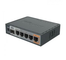 Роутер MikroTik hEX S (RB760IGS) 10/100/1000BASE-TX/SFP черный