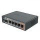 Роутер MikroTik hEX S (RB760IGS) 10/100/1000BASE-TX/SFP черный