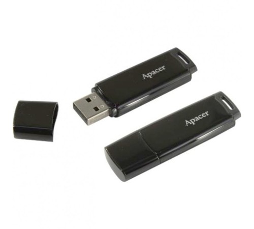 64GB Apacer AH336 USB Flash AP64GAH336B-1 USB 2.0, Black, (915597) RTL