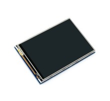 Модуль дисплея ACD 17-RA332 Waveshare 3.5" резистивный сенсорный дисплей без корпуса, 480*320 IPS матрица, вход SPI, питание по USB, для Raspberry Pi 3