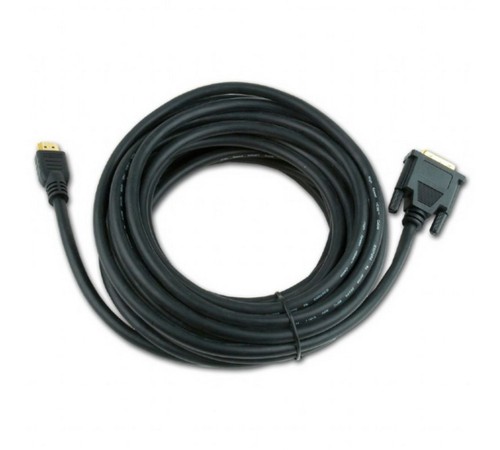Кабель Cablexpert Кабель HDMI-DVI Cablexpert CC-HDMI-DVI-15, 19M/19M, 4.5м, single link, черный, позол.разъемы, экран, пакет (043465) {50} Кабель Cablexpert Кабель HDMI-DVI Cablexpert CC-HDMI-DVI-15, 19M/19M, 4.5м, single link, черный, позол.разъемы, экран, пакет (043465) {50}