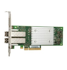 Адаптер Qlogic QLE2692-SR-CK 16Gb Dual Port FC HBA, 2-port, PCIe v3.0 x8, LC SR MMF, FullHeight bracket only (QLE2692-SR-CK)