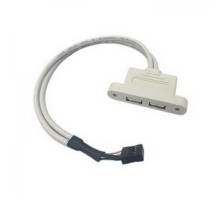 Кабель Chenbro 26H03210503B0 CABLE,USB 2.0 REV.B0,SR10569x03,900MM,FC , OEM {125}