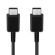 Кабель Samsung EP-DA705BBRGRU USB Type-C (m) USB Type-C (m) 1м черный (упак.:1шт)