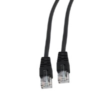 Кабель Cablexpert Патч-корд UTP Cablexpert PP12-5M/BK   кат.5e, 5м, литой, многожильный (черный)