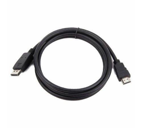 Кабель Cablexpert Кабель DisplayPort-HDMI Cablexpert CC-DP-HDMI-3M, 20M/19M, 3.0м, черный, экран, пакет {100}
