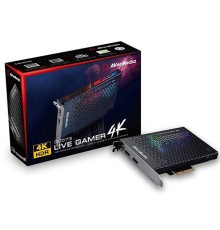 Плата видеозахвата внутренняя AVER Media Live Gamer 4K, PCI-Express x4 Gen 2, 2160p60 HDR, (GC573), RTL {20}, (678982)