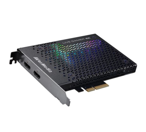 Плата видеозахвата внутренняя AVER Media Live Gamer 4K, PCI-Express x4 Gen 2, 2160p60 HDR, (GC573), RTL {20}, (678982) Плата видеозахвата внутренняя AVER Media Live Gamer 4K, PCI-Express x4 Gen 2, 2160p60 HDR, (GC573), RTL {20}, (678982)