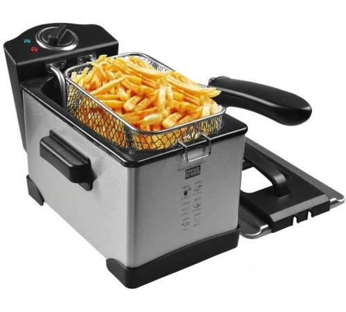 Фритюрница GFGril GFF-M2500 1400Вт серебристый/черный