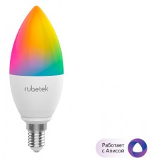 Умная лампа Rubetek RL-3104 Е14 5Вт 460lm Wi-Fi